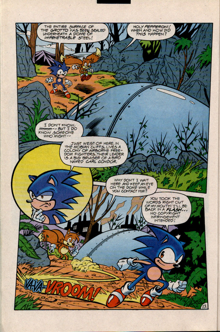Sonic - Archie Adventure Series December 1996 Page 15